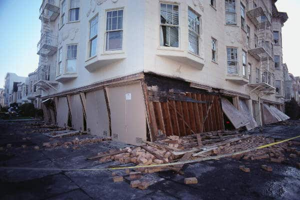 Earthquake damage