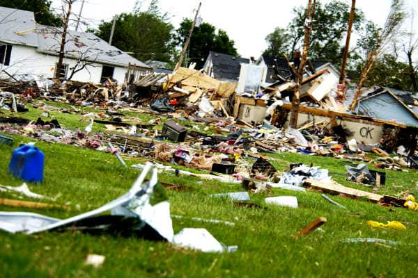 Storm damage